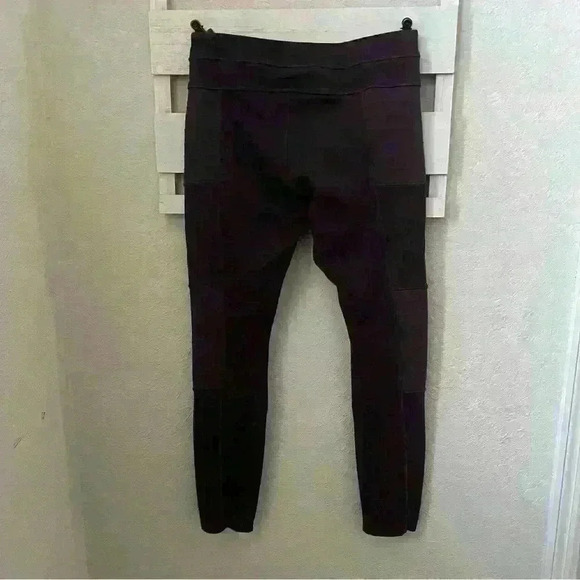 Athleta Trailsetter Moto Pant - Burgundy Size 4p - Picture 3 of 7